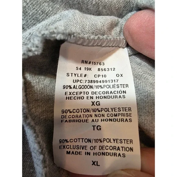 Champion New York Graphic T-Shirt Mens XL Gray Short Sleeve Athletic Tee Logo - Picture 7 of 7